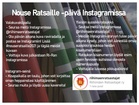 Nouse ratsaille Instagram