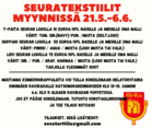 Tekstiilimainos - mitä on myynnissä?
