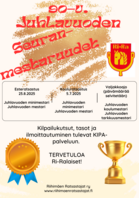 Mainos juhlavuoden mestaruudet